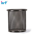 Round Metal Mesh Pen Holder